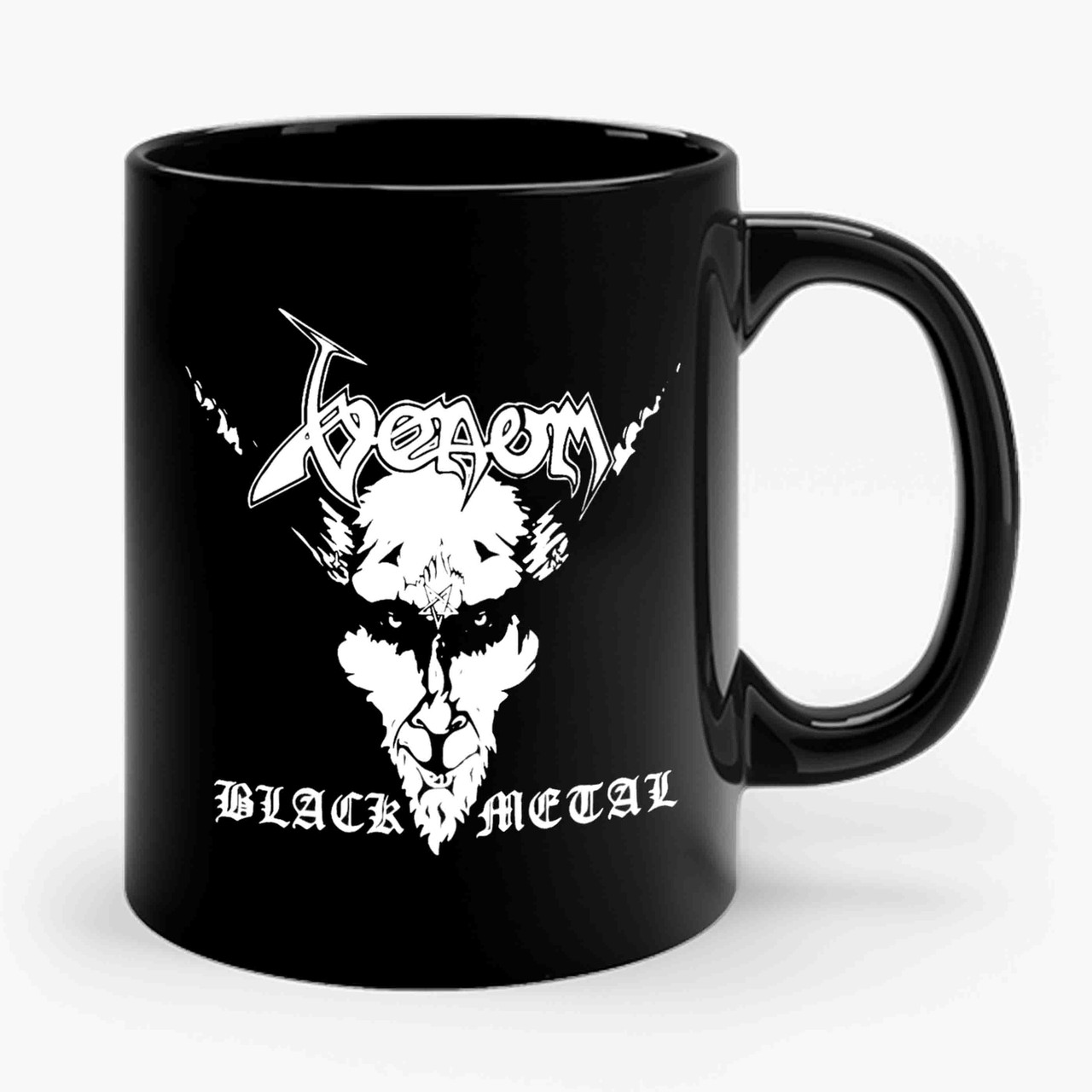 Venom Black Metal Band Logo Ceramic Mug